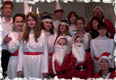 LUCIA, a performance for hospitals and orphanage houses in Gwardejsk